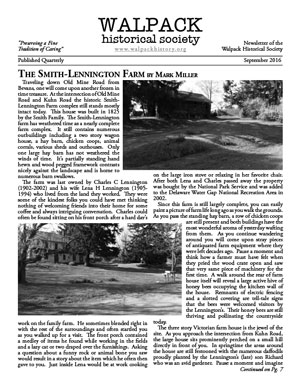 Sept 2016 Newsletter